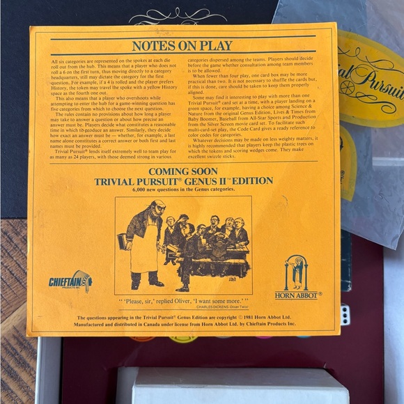 Trivial Pursuit Master Genius Edition 1981 - Picture 5 of 9